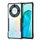 Противоударная накладка Xundd для Honor X9A прозрачная с черными бортами