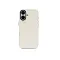 Накладка из эко-кожи Kzdoo Mag Noble Collection совместимая с iPhone 16 белая