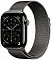 Apple Watch Series 11, 46 мм, корпус из титана цвета «сланец», миланский браслет цвета титановый сланец S/M (MFD34)