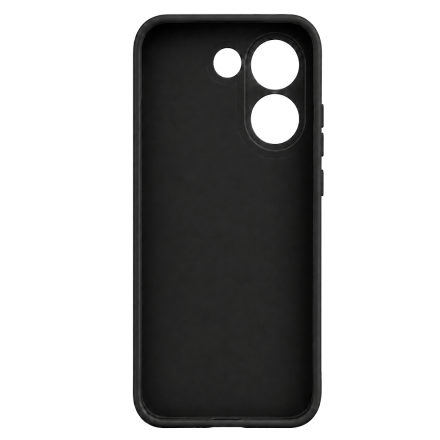 Накладка Silicone Case совместимая с ПОКО X8 Pro (SC) черная