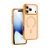 Противоударная накладка WIWU Armor Pro с MagSafe совместимая с iPhone 17 Pro оранжевая