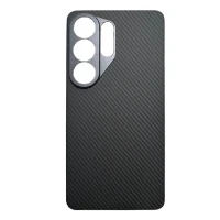 Кевларовая накладка Kevilar c MagSafe совместимая с Samsung S26 Ultra 1500D Black
