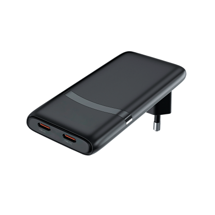 Сетевой блок для Apple Cabal Premium СP-TCH-651-2 65W GaN+PD series (USB-C) черный