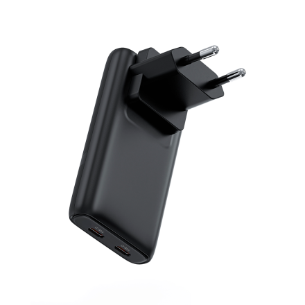 Сетевой блок для Apple Cabal Premium СP-TCH-651-2 65W GaN+PD series (USB-C) черный