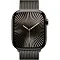Apple Watch Series 10, 46 мм, корпус из титана цвета «сланцевый титан», спортивный ремешок цвета «миланская петля» сланцевый M/L (MWYW3)