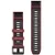 Силиконовый ремешок для Garmin Fenix 8 47mm Quickfit 22 mm (Marsala/Graphite) (010-13392-06)