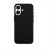 Накладка из эко-кожи Kzdoo Mag Noble Collection совместимая с iPhone 16 черная