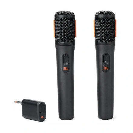 Беспроводной микрофон JBL PartyBox Wireless Mic (2 шт.) черный (Китай)