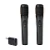 Беспроводной микрофон JBL PartyBox Wireless Mic (2 шт.) черный (Китай)